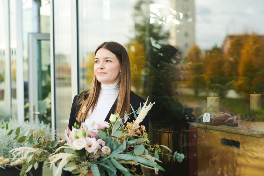 Eine Jungunternehmerin, ein Blumengeschäft und viel Begeisterung